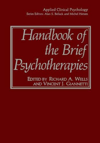 Handbook of the Brief Psychotherapies