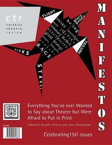 Cover image for Canadian Theatre Review