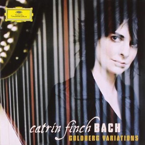 Cover image for Bach Js Goldberg Variations Arranged And Edited For The Harp By Catrin Finch