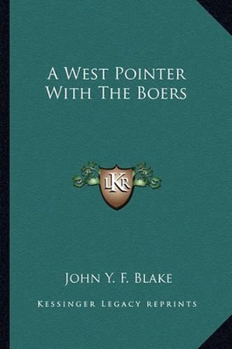 Cover image for A West Pointer with the Boers