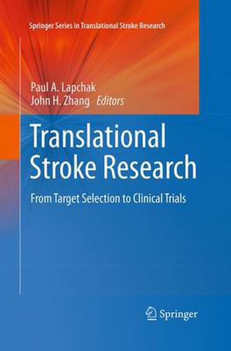 Cover image for Translational Stroke Research: From Target Selection to Clinical Trials