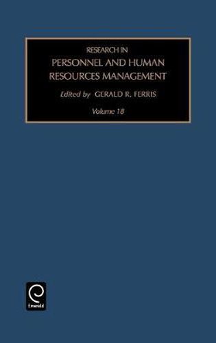 Cover image for Research in Personnel and Human Resources Management