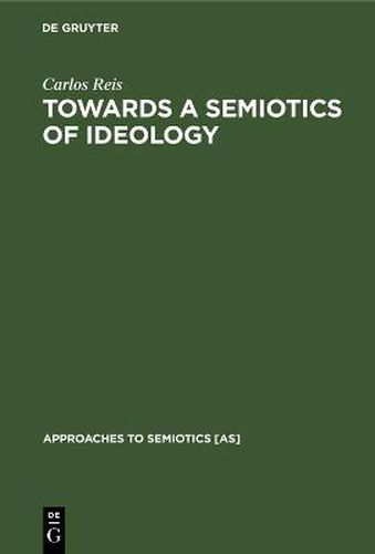 Cover image for Towards a Semiotics of Ideology