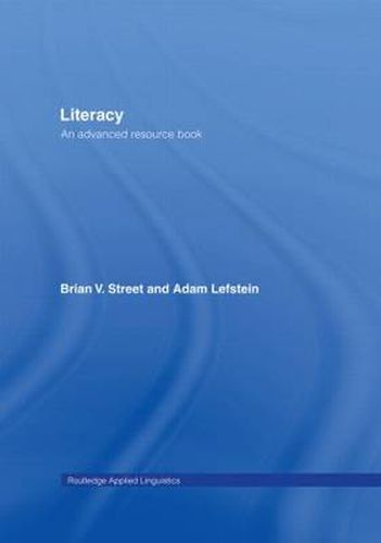 Cover image for Literacy: An Advanced Resource Book for Students