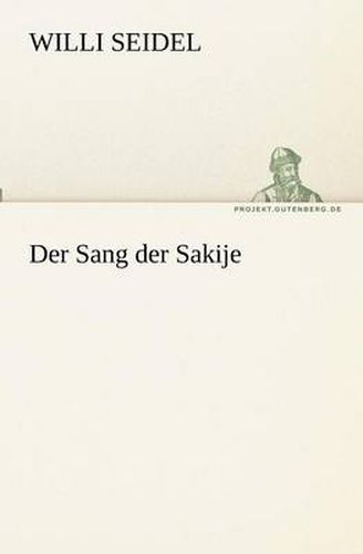 Cover image for Der Sang der Sakije