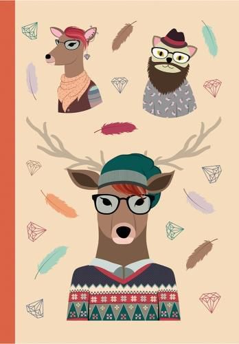 Cover image for Notebook: The Hipster Animals Collection Design B