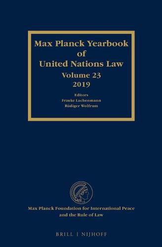 Cover image for Max Planck Yearbook of United Nations Law, volume 23 (2019)