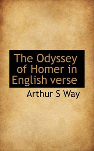 Cover image for The Odyssey of Homer in English Verse