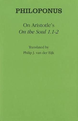 Cover image for On Aristotle's  On the Soul 1.1 2