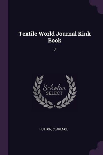 Cover image for Textile World Journal Kink Book