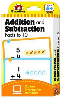 Cover image for Flashcards: Beginning Addition and Subtraction Facts to 10