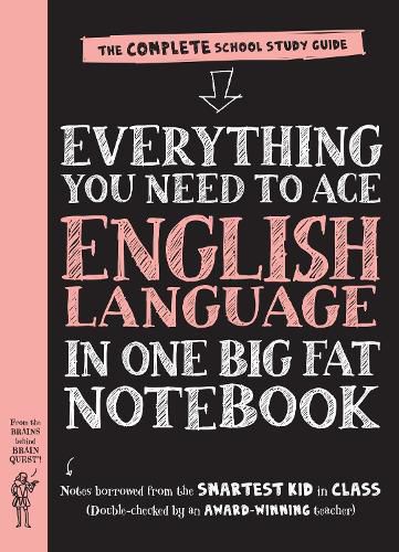 Cover image for Everything You Need to Ace English Language in One Big Fat Notebook: The Complete School Study Guide