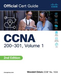 Cover image for CCNA 200-301 Official Cert Guide, Volume 1