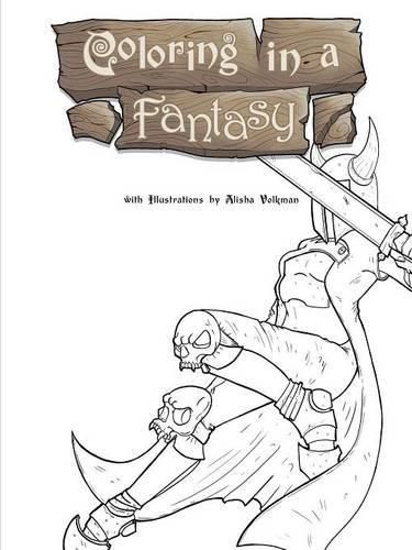 Cover image for Coloring in a Fantasy