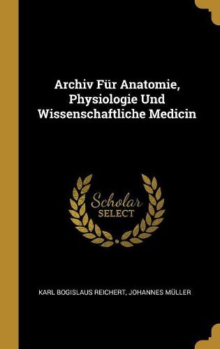 Cover image for Archiv Fuer Anatomie, Physiologie Und Wissenschaftliche Medicin
