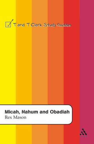 Cover image for Micah, Nahum and Obadiah