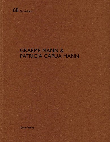 Cover image for Graeme Mann & Patricia Capua Mann: De aedibus