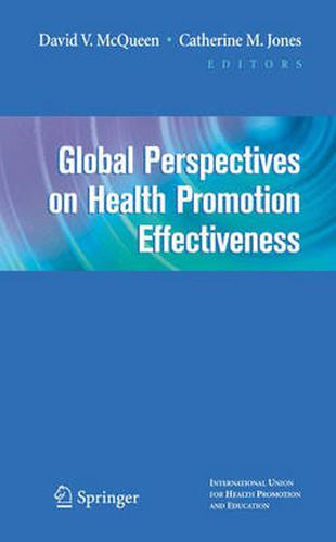 Cover image for Global Perspectives on Health Promotion Effectiveness