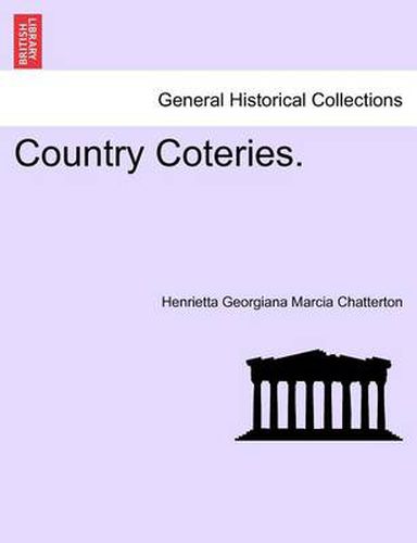 Cover image for Country Coteries.