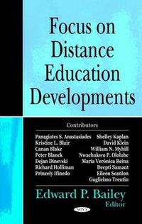 Cover image for Focus on Distance Education Developments