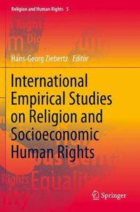 Cover image for International Empirical Studies on Religion and Socioeconomic Human Rights