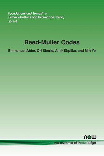 Cover image for Reed-Muller Codes