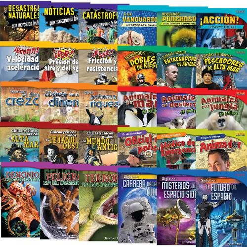 Cover image for Time for Kids Informational Text Grade 5 Spanish 30-Book Set (Time for Kids Nonfiction Readers)