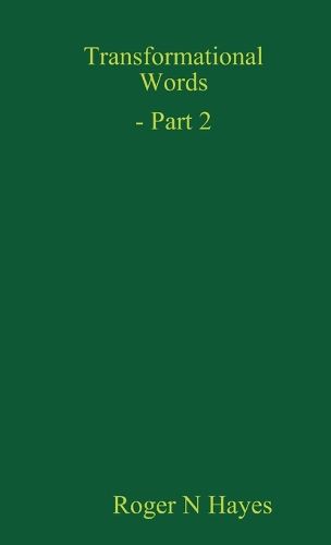 Cover image for Transformational Words - Part 2