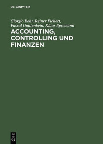 Cover image for Accounting, Controlling und Finanzen