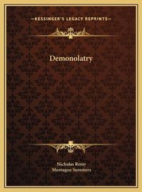 Cover image for Demonolatry Demonolatry