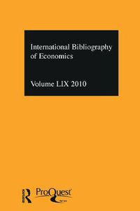 Cover image for IBSS: Economics: 2010 Vol.59: International Bibliography of the Social Sciences