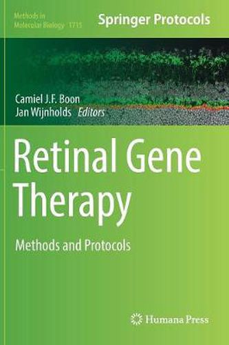 Cover image for Retinal Gene Therapy: Methods and Protocols