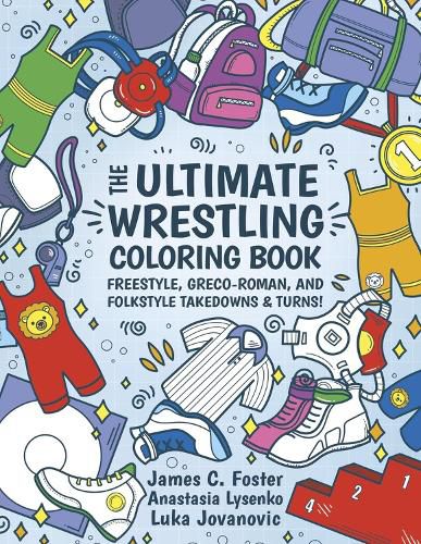 Cover image for The Ultimate Wrestling Coloring Book