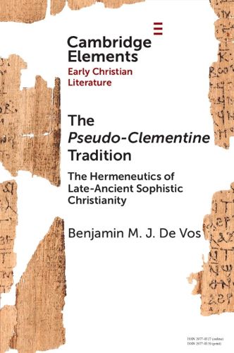 Cover image for The Pseudo-Clementine Tradition