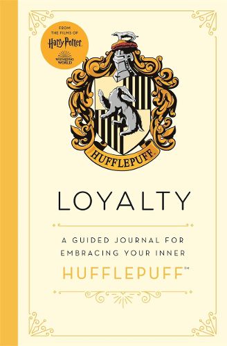 Cover image for Harry Potter Hufflepuff Guided Journal : Loyalty: The perfect gift for Harry Potter fans