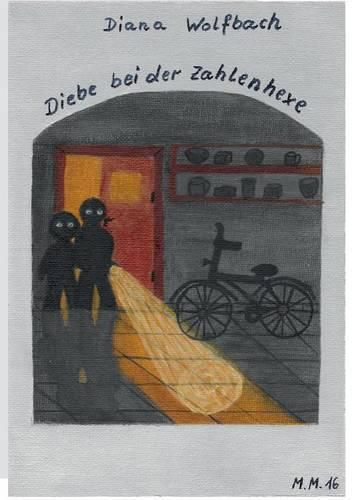 Cover image for Diebe bei der Zahlenhexe