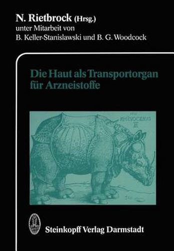 Cover image for Die Haut als Transportorgan fur Arzneistoffe