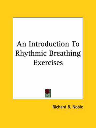 Cover image for An Introduction to Rhythmic Breathing Exercises