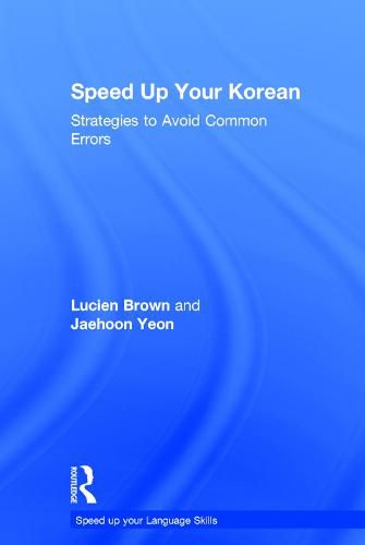 Cover image for Speed up your Korean: Strategies to Avoid Common Errors