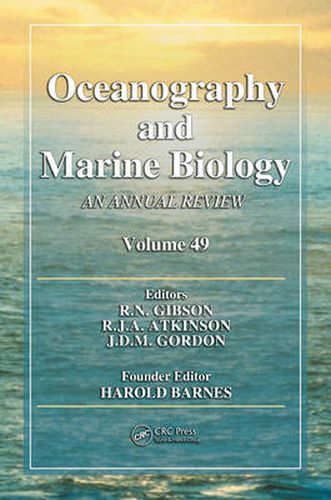 Cover image for Oceanography and Marine Biology: An Annual Review, Volume 49