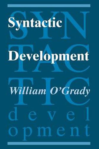 Cover image for Syntactic Development