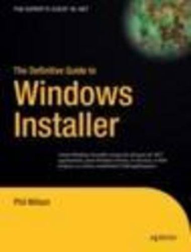 Cover image for The Definitive Guide to Windows Installer