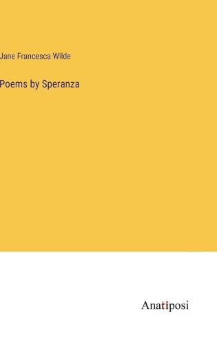 Cover image for Poems by Speranza