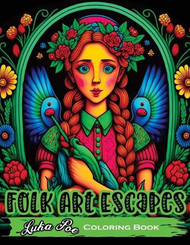 Cover image for Folk Art Escapes