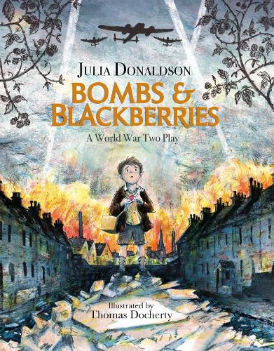 Cover image for Bombs and Blackberries: A World War Two Play