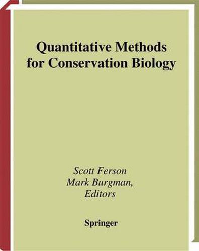 Cover image for Quantitative Methods for Conservation Biology