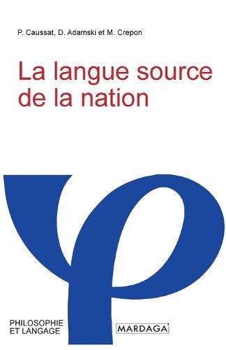Cover image for La langue source de la nation