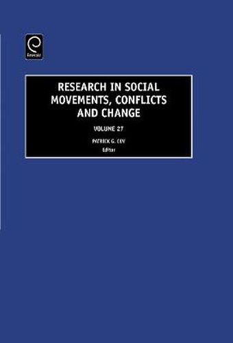 Cover image for Research in Social Movements, Conflicts and Change