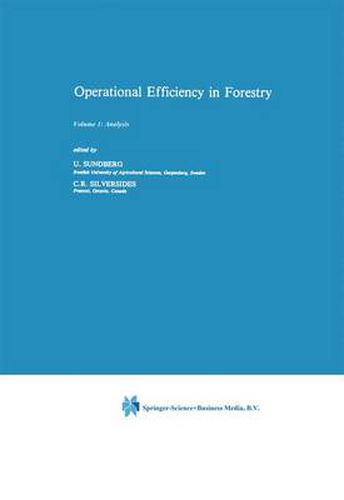 Cover image for Operational Efficiency in Forestry: Vol. 1: Analysis