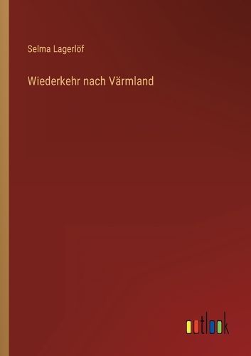 Cover image for Wiederkehr nach Vaermland